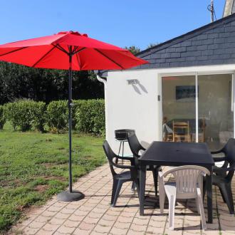 Gite 2-4 personnes : côté terrasse
