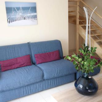 Gite 2-4 personnes : le salon