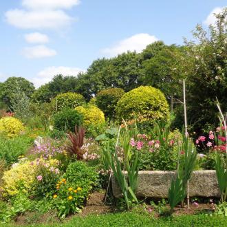 Gite 2-4 personnes : le jardin